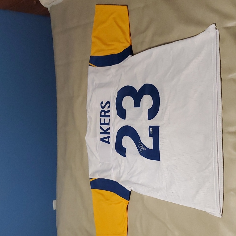 Cam Akers LA Rams Autographed Jersey Beckett
